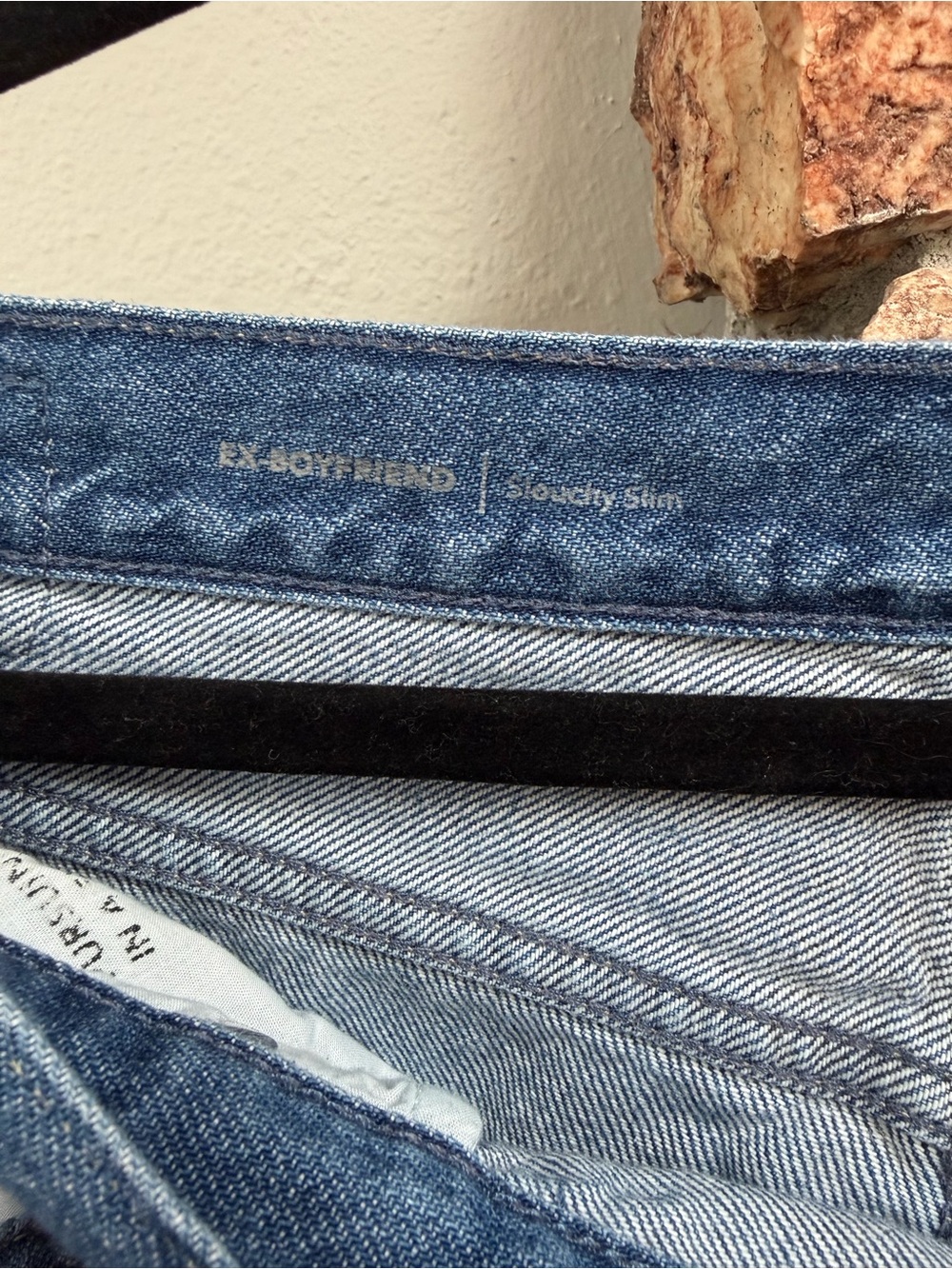 AG Adriano Goldschmied Women's Boyfriend Jeans - Light/Medium Blue Wash - Picture 6 of 8